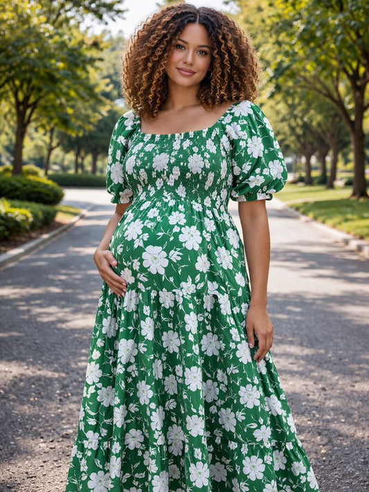 Vestido Verano flores CH, M, G, XG