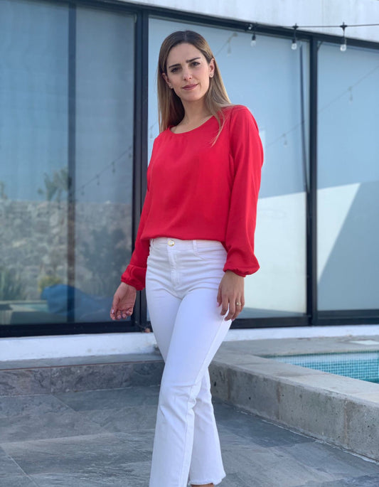 Blusa lactancia, Daniela rojo XG