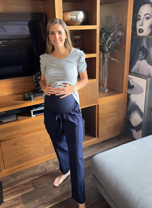 Pants de maternidad Tipo Lino