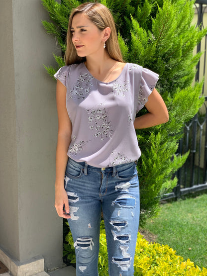 Blusa de lactancia andy bucarelli M