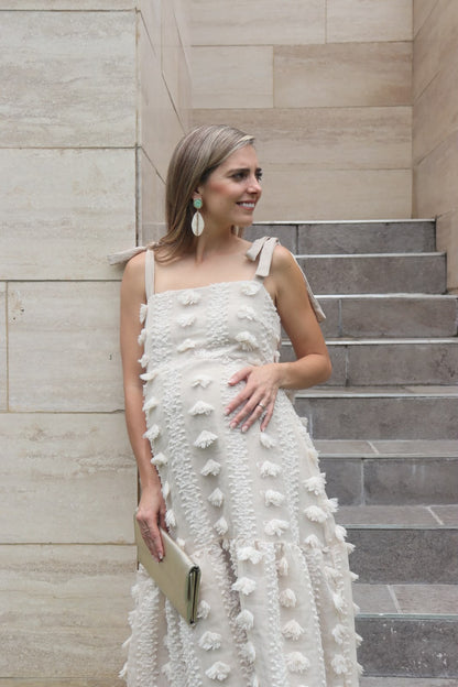 Vestido de Maternidad, Dalia pompones