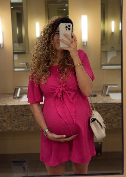 Match vestidos rosas barbie