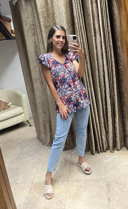 Blusa de lactancia/maternidad, Bertha brissa red