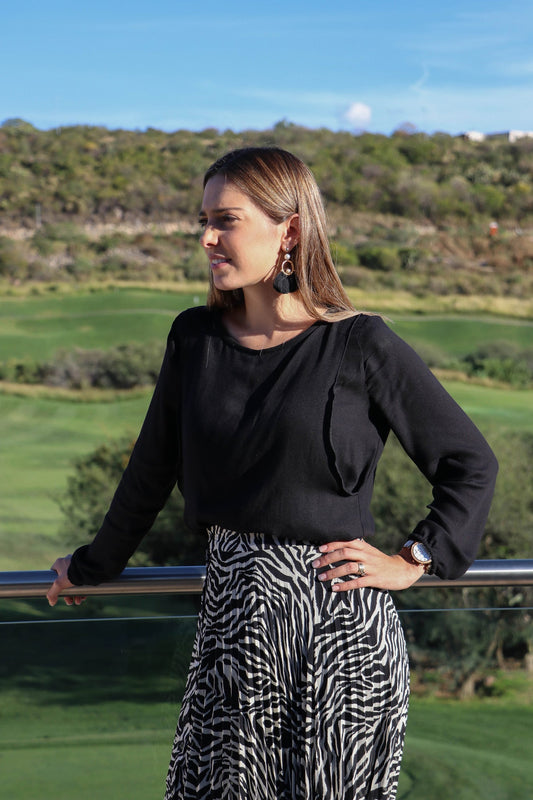 Blusa de Lactancia, Daniela Negra G, XG