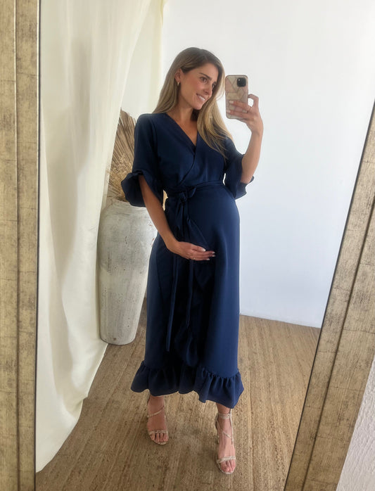 Vestido de maternidad, Ursula azul marino G