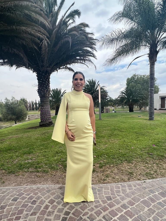 Vestido de maternidad Carola, amarillo G