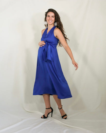 Vestido de maternidad, Dinora azul rey CH