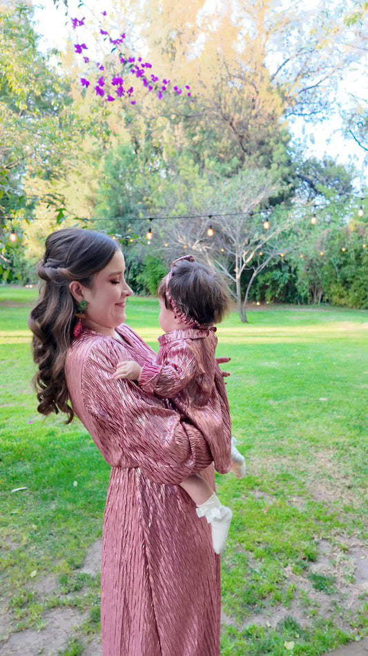 Match lactancia, Zara/Love rosa corrugado