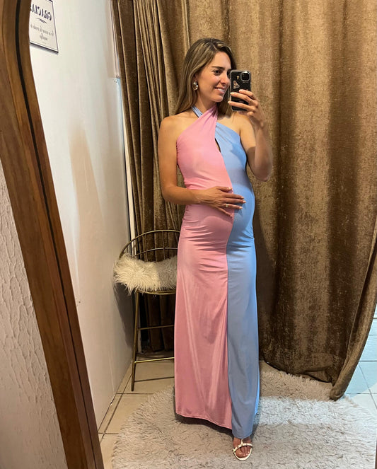 Vestido de maternidad, Marilu gender reveal CH