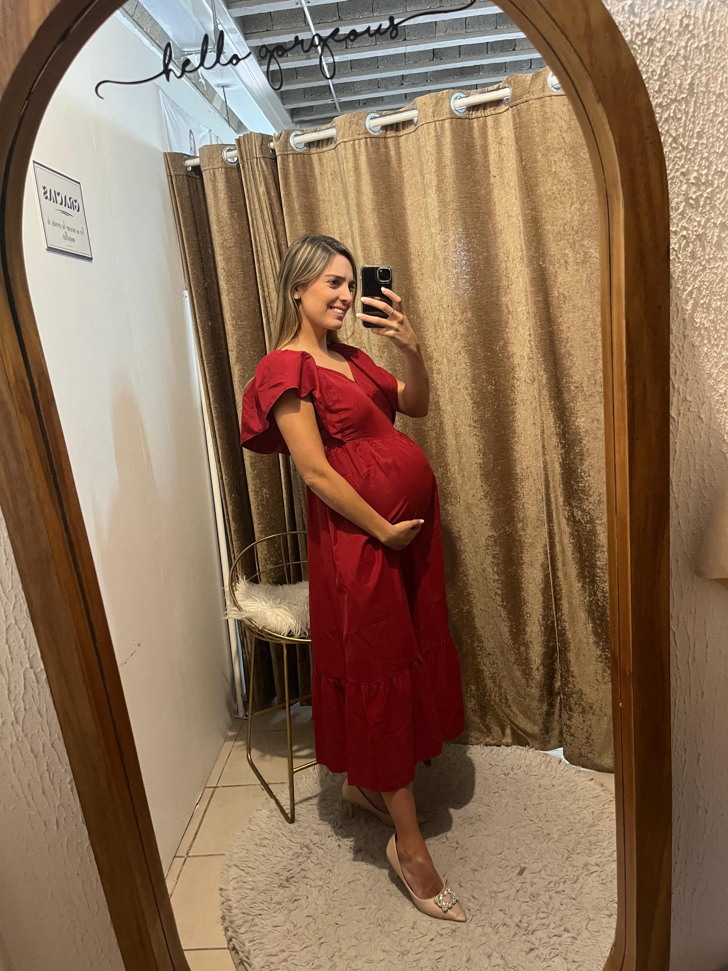Vestido Cristina, óxido CH