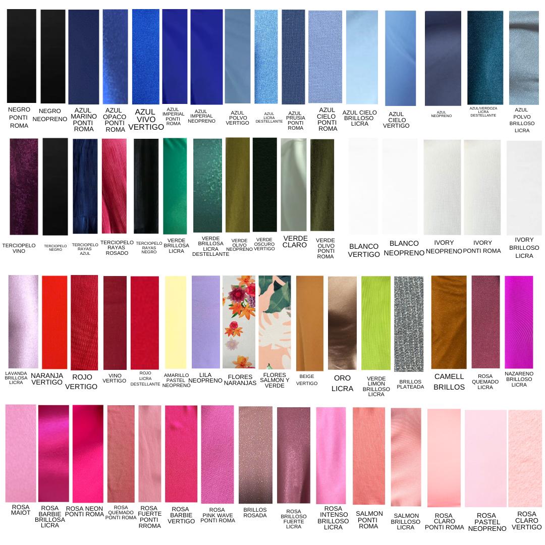 Vestido de maternidad, Astrid azul imperial