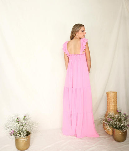 Vestido de Maternidad, Dalia rosa gum CH