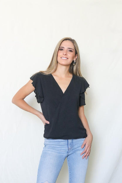 Blusa de lactancia, Marina, negra CH