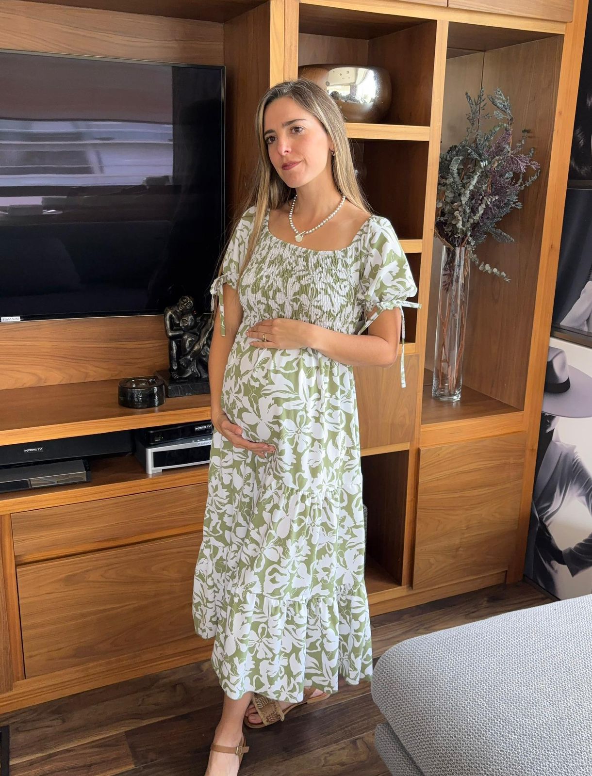 Vestido Verano flores tiritas 1135