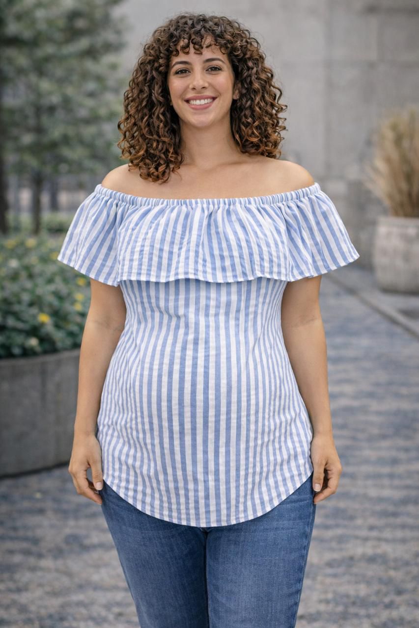 Blusa Olan rayas