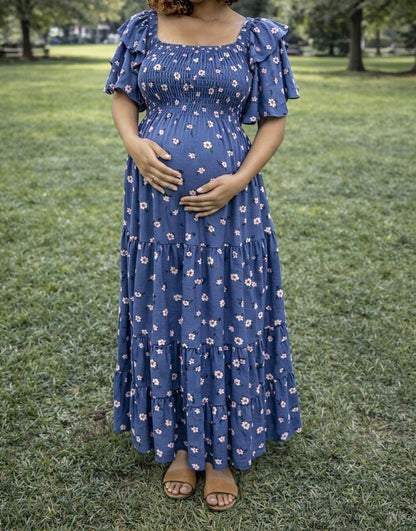 Vestido flores unitalla