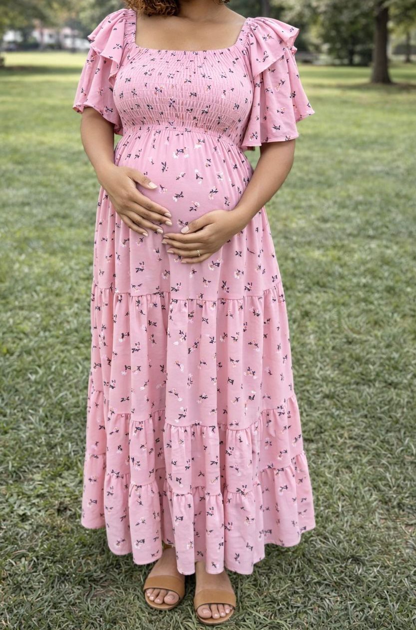 Vestido flores unitalla