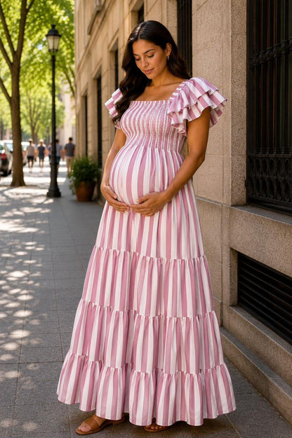 Vestido Rayas Olanes