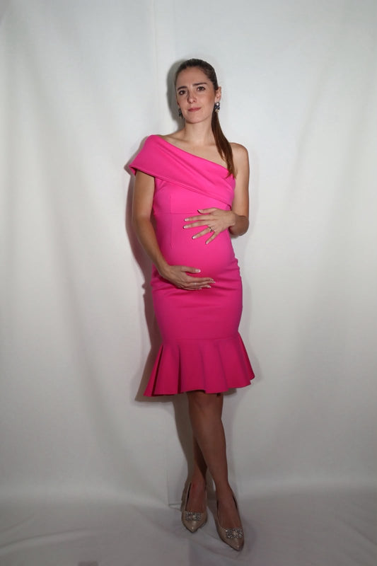 Vestido de maternidad, Maria Jose rosa neón ponti roma