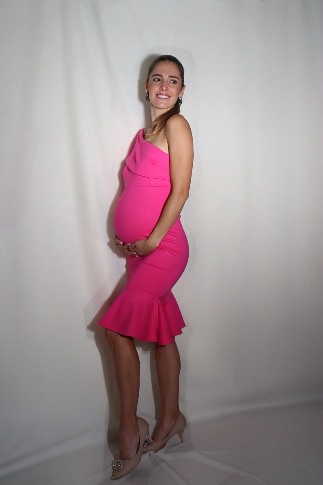 Vestido de maternidad, Maria Jose rosa neón ponti roma