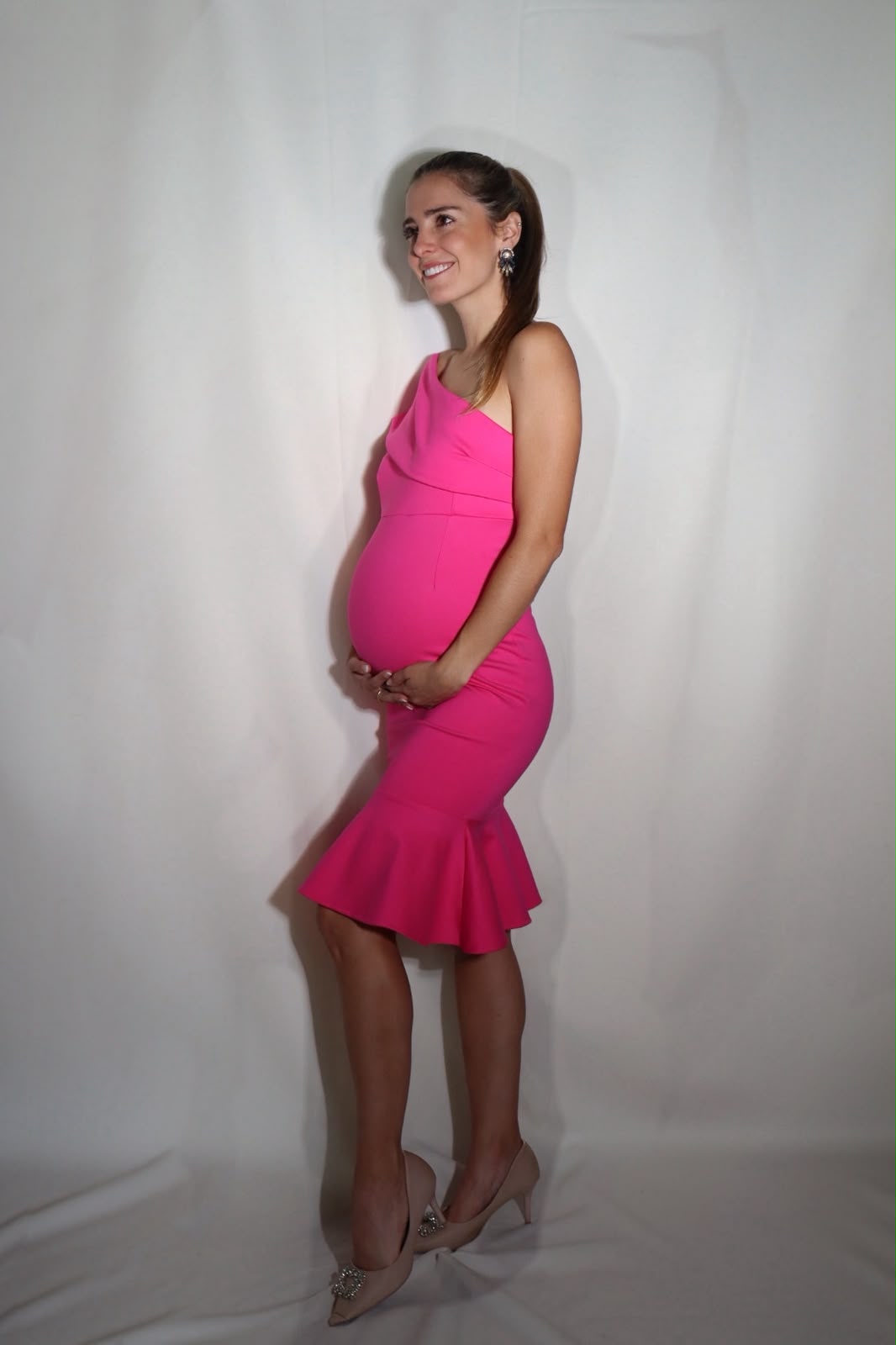 Vestido de maternidad, Maria Jose rosa neón ponti roma