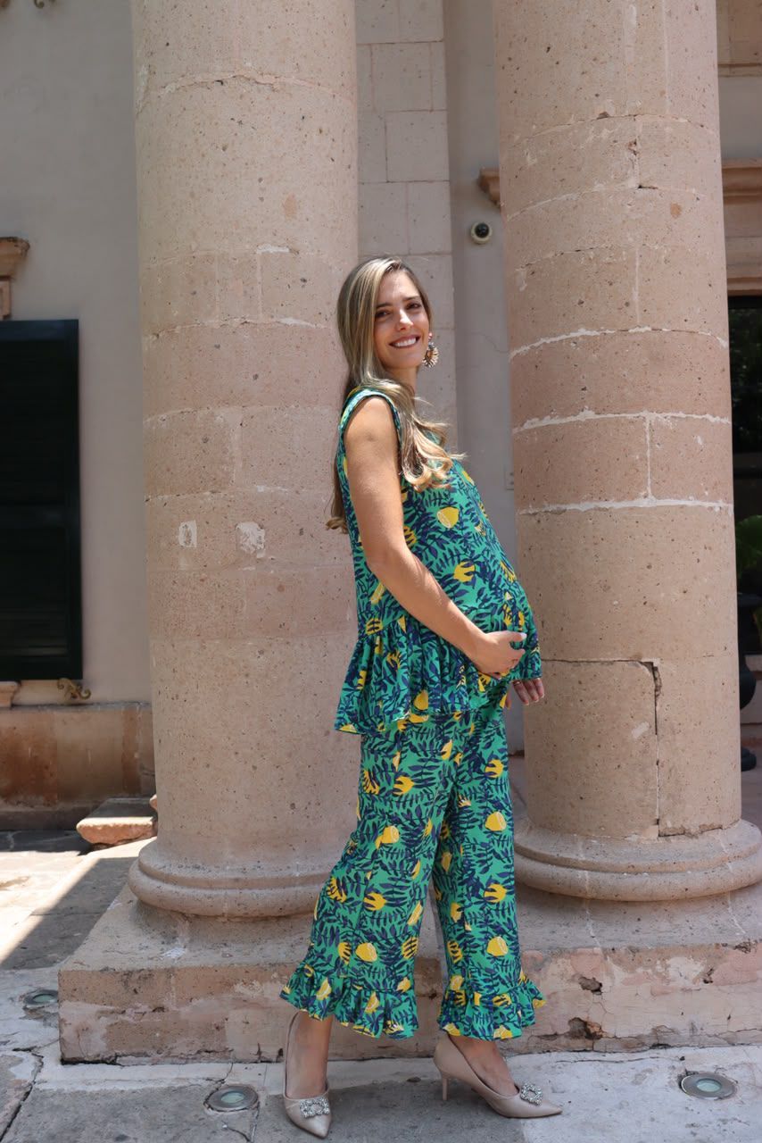 Conjunto de maternidad Imelda limones