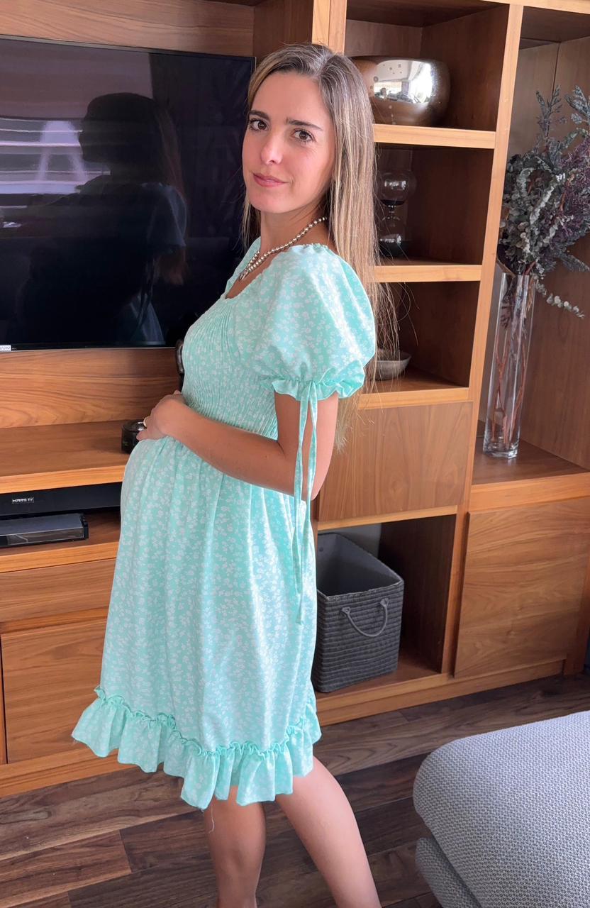 Vestido corto florecitas