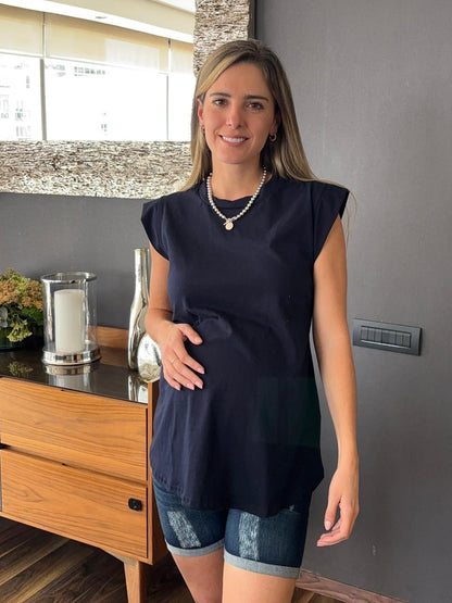 Blusa maternidad algodon M