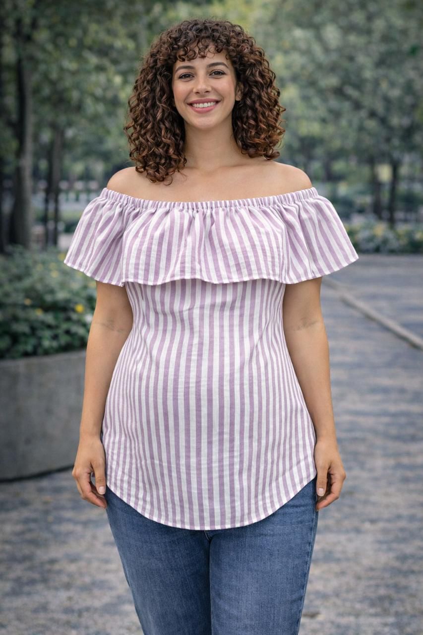 Blusa Olan rayas
