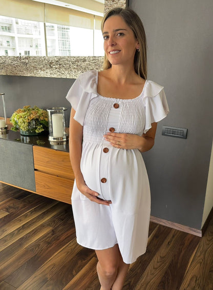 Vestido ligas botones