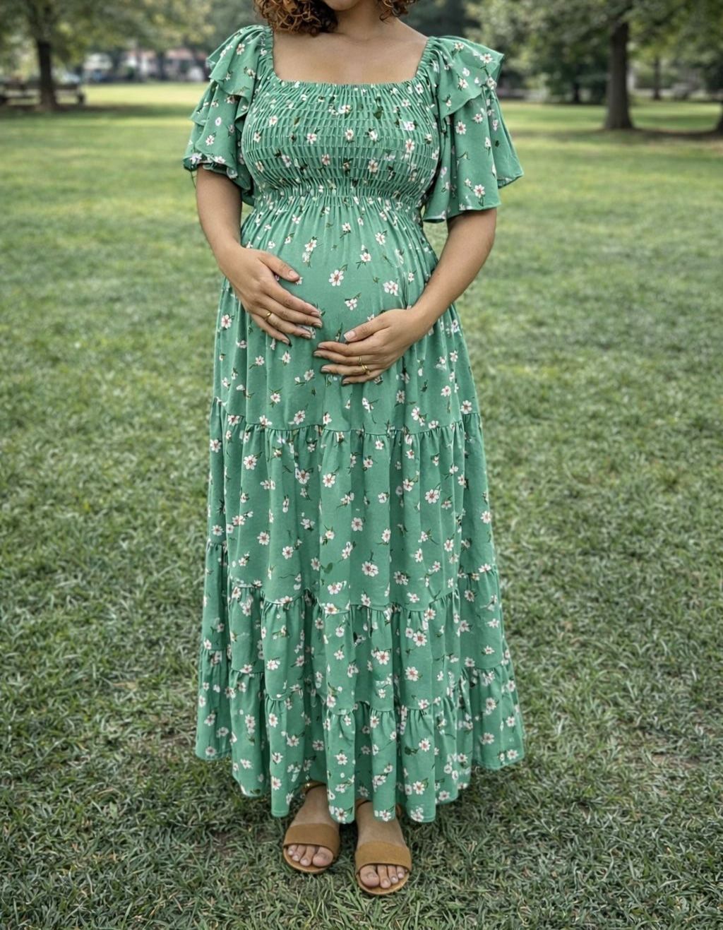 Vestido flores unitalla