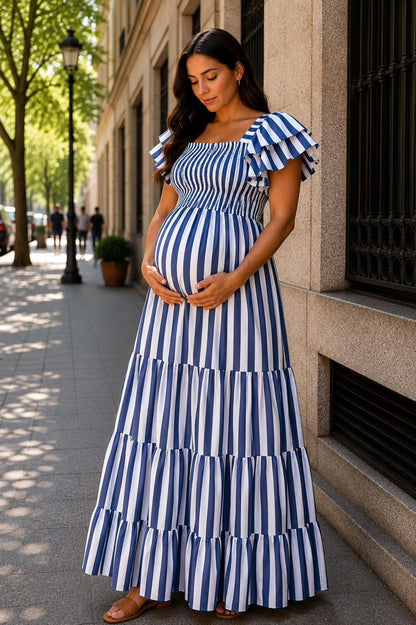 Vestido Rayas Olanes