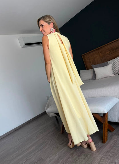 Vestido de maternidad Sonia amarillo