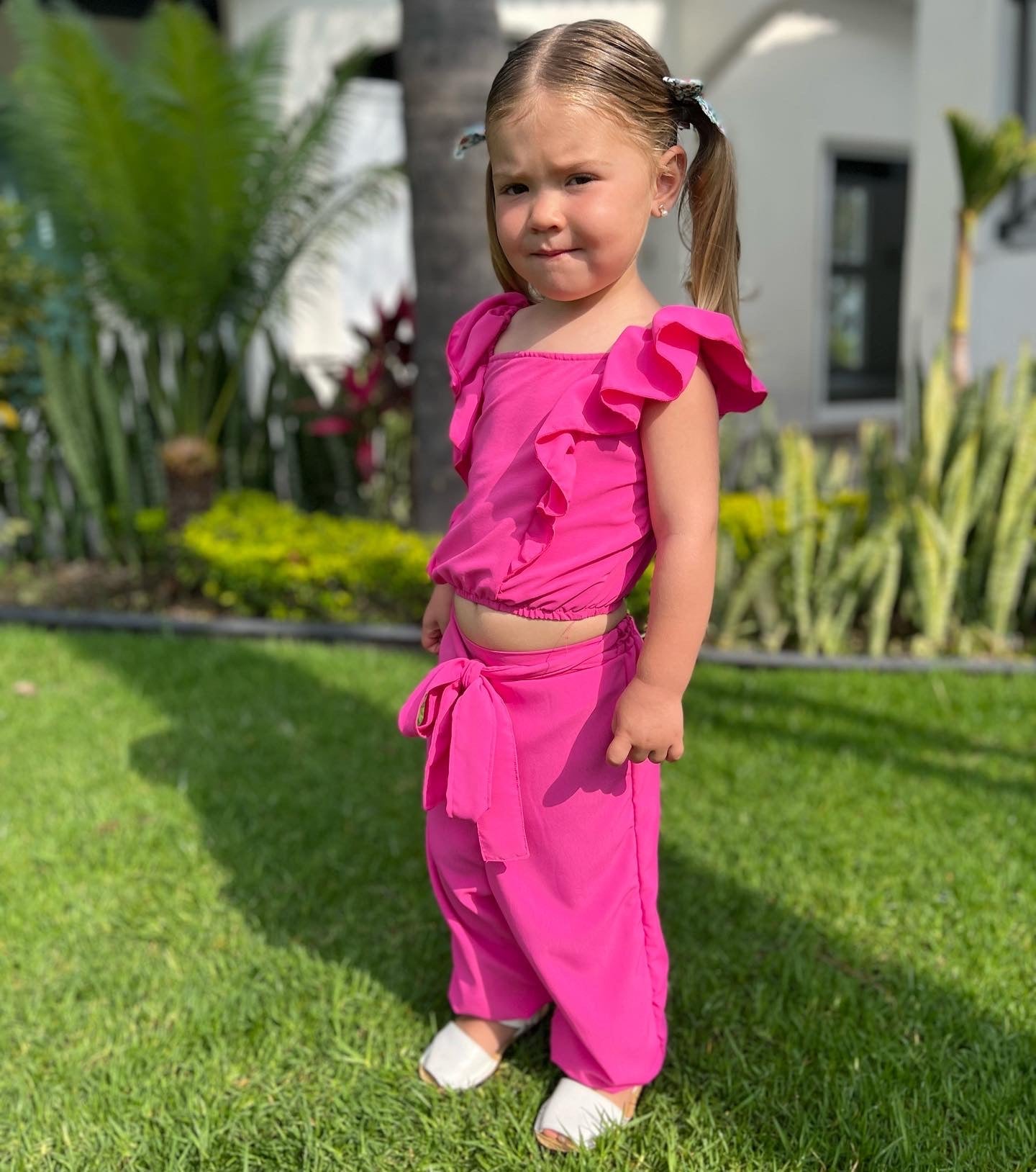 Matching rosas (Niña 2-3 años)